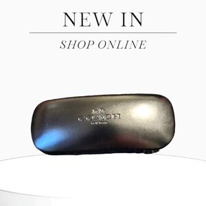 Coach New York Black Hard Sunglasses/Eyeglasses Case